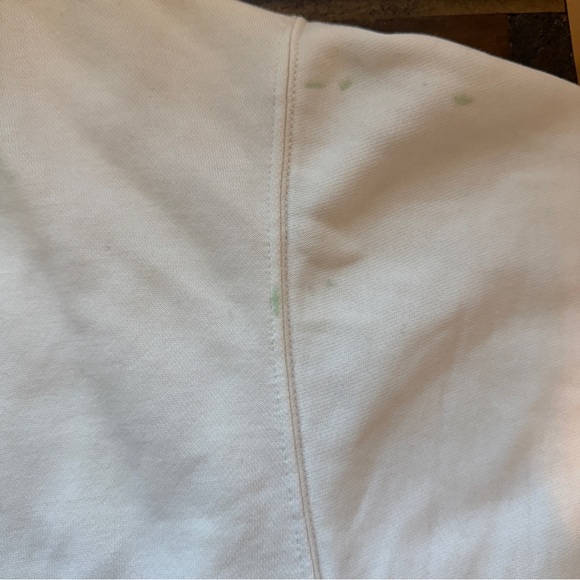 Nike Phoenix Fleece Center Swoosh Crop Crew Neck Womens Small FLAW Project Piece - Picture 3 of 12